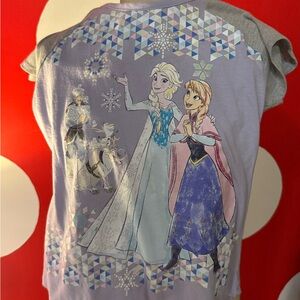 Disney Parks Lavender Geometric Tee